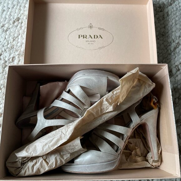 Prada Calzatura Donna Heeled Sandals - Picture 3 of 4